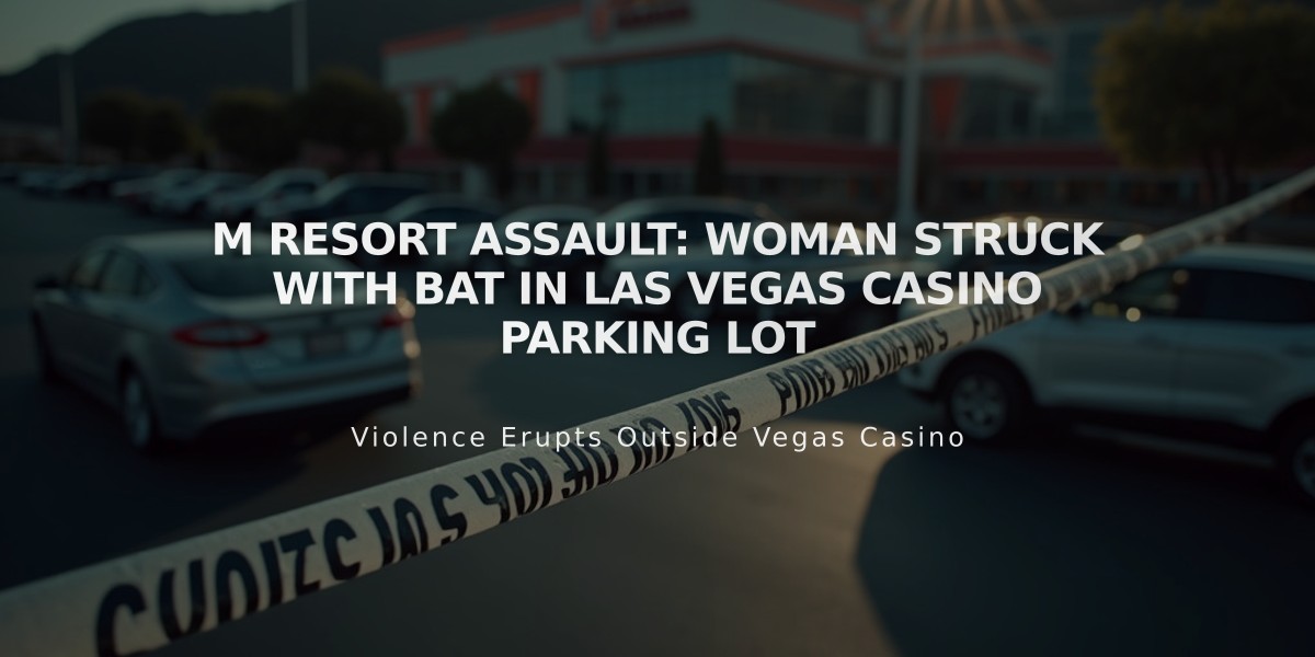 M Resort Assault: Woman Struck With Bat in Las Vegas Casino Parking Lot