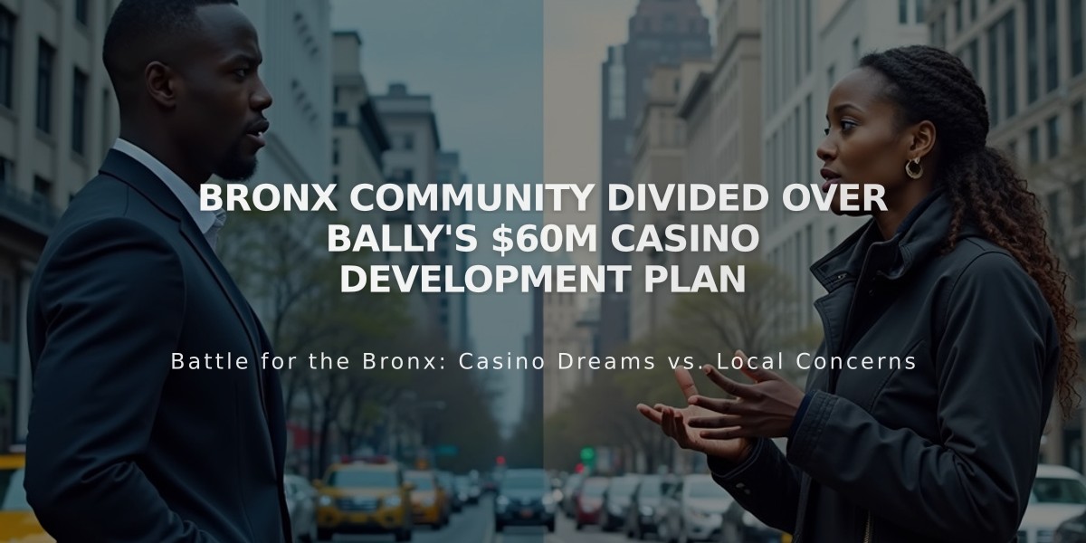 Bronx Community Divided Over Bally's $60M Casino Development Plan